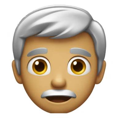 Englishman have a surprised  sticker