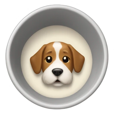 Dog bowl sticker
