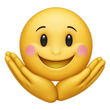 Smiley which pats in the back sticker