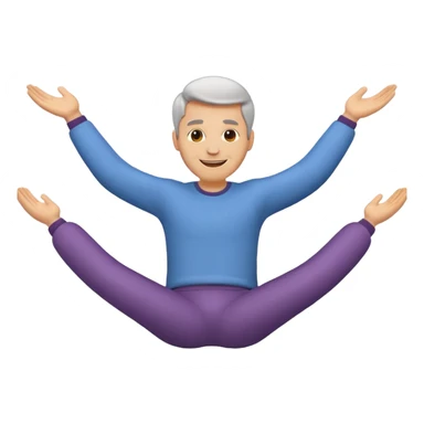 Along the line of Ludacris' song "Roll out", create an animated emoji of a grown white man rolling out. sticker