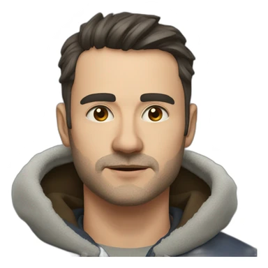 Meli iub si Cosmin cold sticker