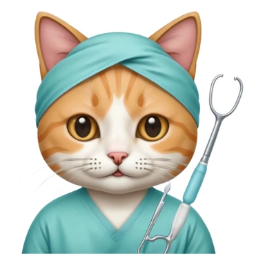 emergency surgeries on cats sticker
