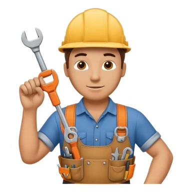 a handyman sticker
