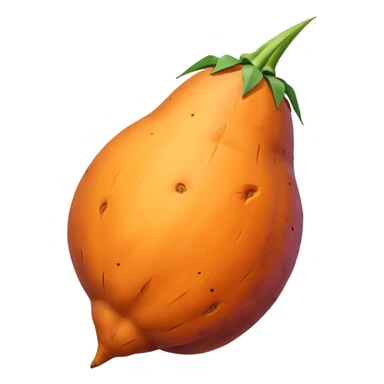 pointy sweet potato sticker