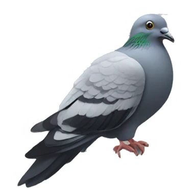 pigeon in prison sticker