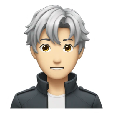 sung jin woo from solo leveling sticker