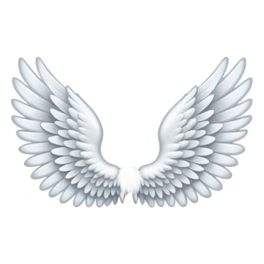 make this emoji face the opposite direction 🪽 sticker