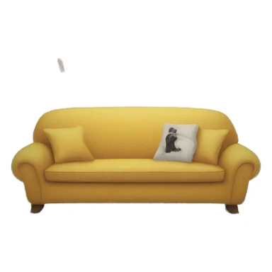 throw pillow interior design sticker