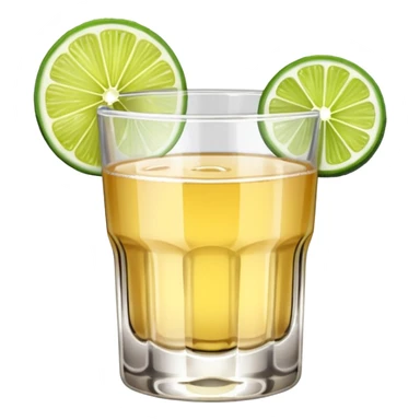 Shot of tequila sticker