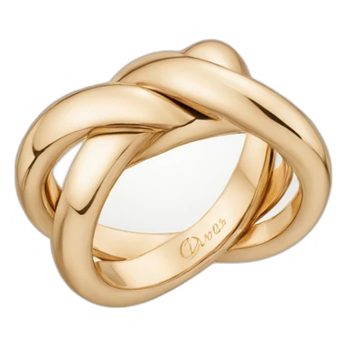 Cartier Trinity ring sticker