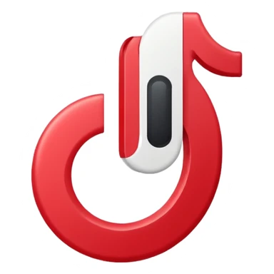 Tik tok logo normal sticker