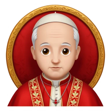 Pope Leo with Mozetta sticker