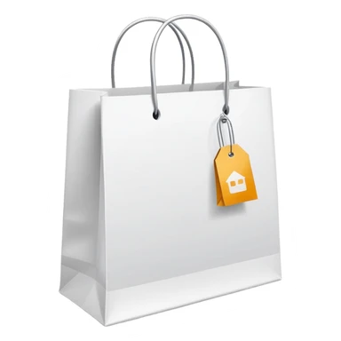 white shopping bags with sale tag




 sticker