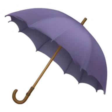 Chat avec un parapluie sticker