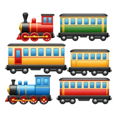  toy cars and trains sticker