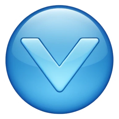 Verificación azul de tik Tok sticker