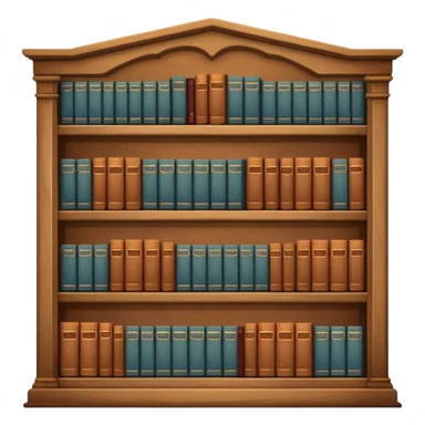 library aestetic sticker