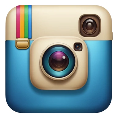 Yıldız şeklinde instagram mavi tikki sticker