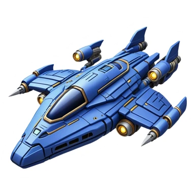 starcraft inspired starship sticker