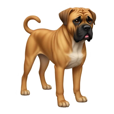 Bullmastiff Dog Breed Full Body sticker