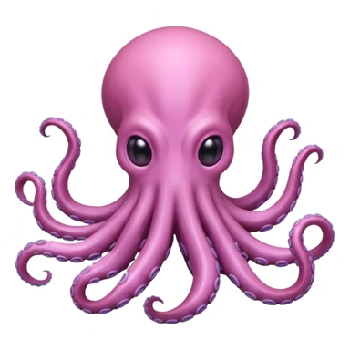 tentacle alien character, octopus-like face, soft glowing skin, alien biology design, cute but weird vibe, 3D cartoon, mobile game icon style, clean background, no text, no watermark
 sticker