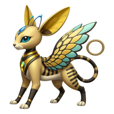 Meloetta-Bastet-Beedrill-Manectric-Palkia-Cresselia-fusion sticker