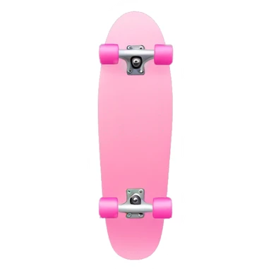Pink skateboard  sticker