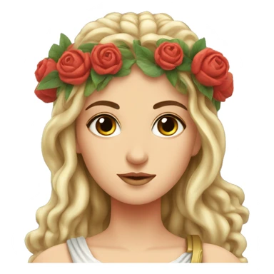 Greek goddess Persephone  sticker
