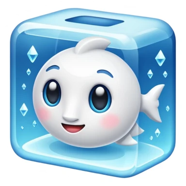 glitter white bank sticker