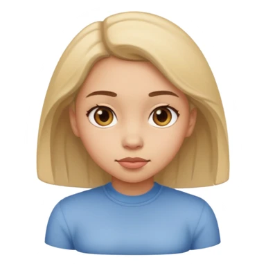 🧍🏻‍♀️use this girl and make her lean forward sticker