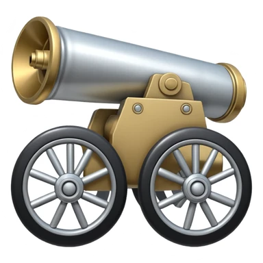 A cannon for Arsenal FC for my X profile  sticker