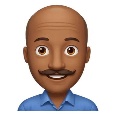 bal mustache man,Big mustache.
negative: Dont use same face style. sticker