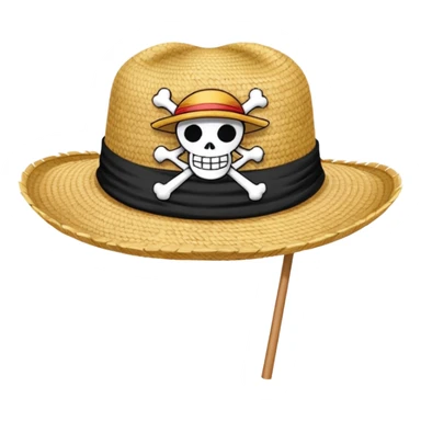 Le drapeau des chapeaux de paille one piece sticker