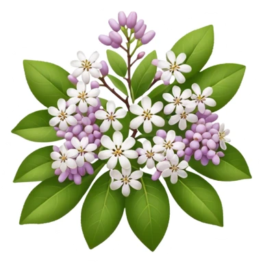 White Lilac sticker