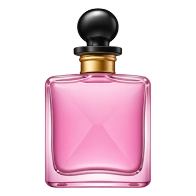 Pink perfume sticker