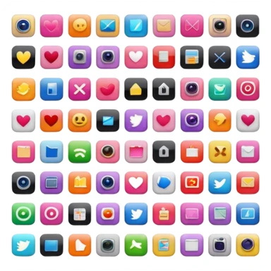 a girly multiple framed photos sticker