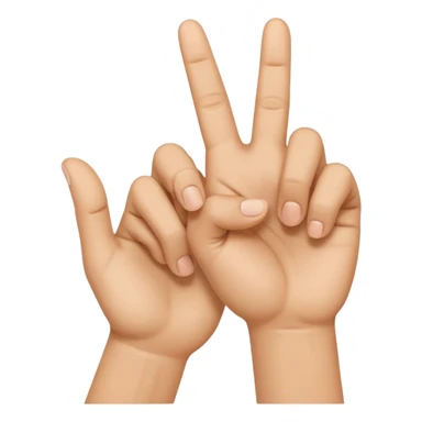 Nah çekmek el işareti  sticker