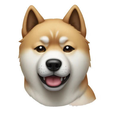 akita inu crying sticker