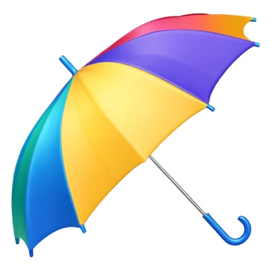  Umbrella 3D emoji png sticker