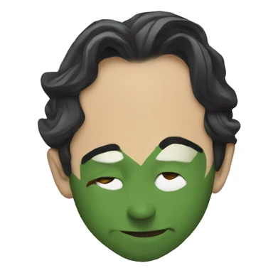 Loki heart kiss emoji  sticker