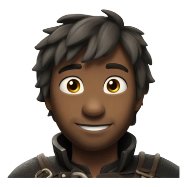 the face from toothless from how to train your dragon  sticker