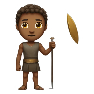 david and goliath sticker