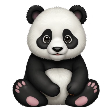 Panda roux sticker
