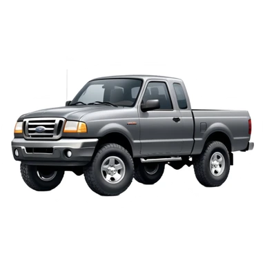 2005 dark grey ford ranger  sticker