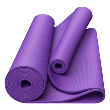 Tapete yoga morado sticker