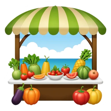 healthy food restaurant sticker