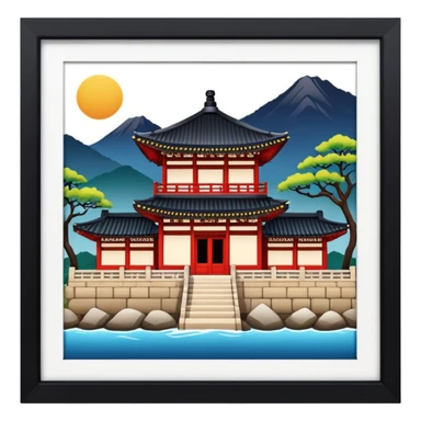 korean culture sticker