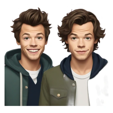 louis tomlinson and harry styles sticker