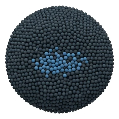 poppy seeds small scatter or mound tiny round seeds dark grey to blue-black matte subtle texture spherical minuscule natural tone variation no jar spoon or baked goods no faces clean 3D soft shadows transparent background emoji scale sticker