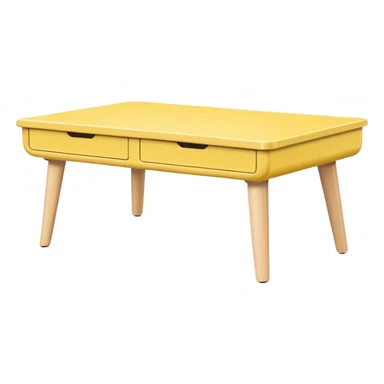 light yellow coffe table
 sticker